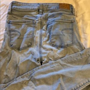 american eagle skinny stretchy jeans